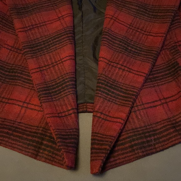 Womens Red plaid BB Dakota jacket - Picture 4 of 4